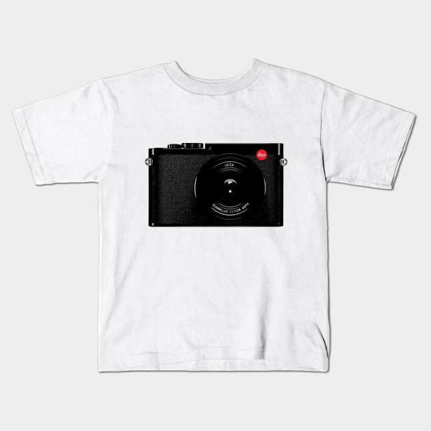 Leica Camera Kids T-Shirt by TrocaBoo